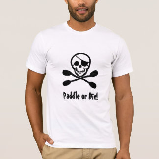 Jolly Roger för kajakpirat T-tröja Tröja