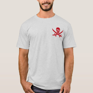 Jolly Roger för svärdpirat T-tröja T-shirt