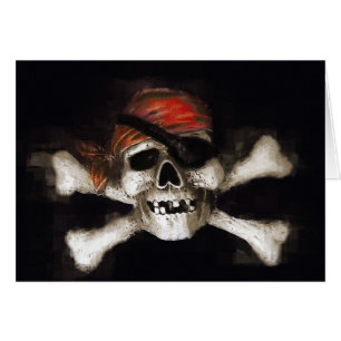 Jolly Roger Hälsningskort