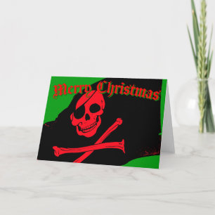 jolly roger julkort helgkort