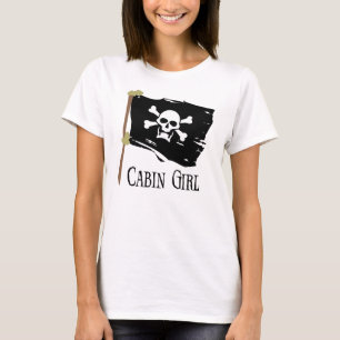 Jolly Roger kabinflicka Tee Shirt