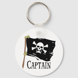 Jolly Roger kapten Nyckelring