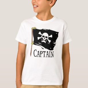 Jolly Roger kapten Tee Shirt
