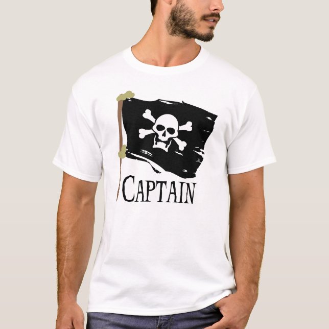 Jolly Roger kapten Tröja (Framsida)