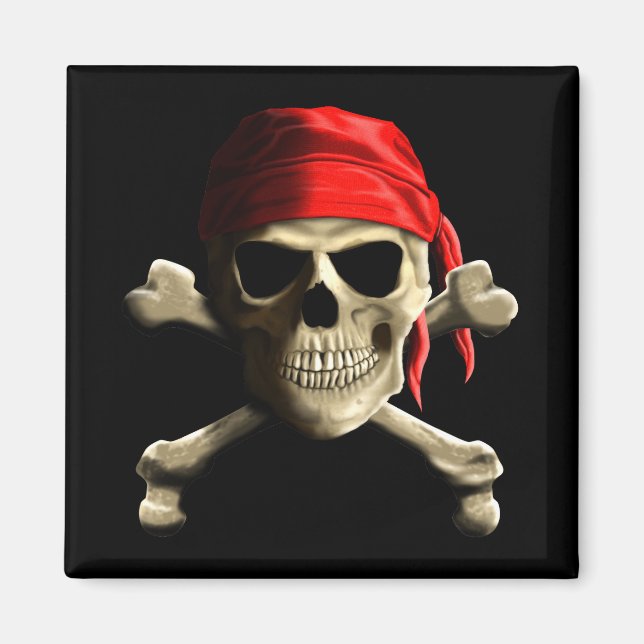 Jolly Roger Magnet (Framsidan)