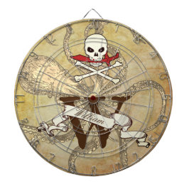 Jolly Roger Monogram Initial Dartboard Darttavla