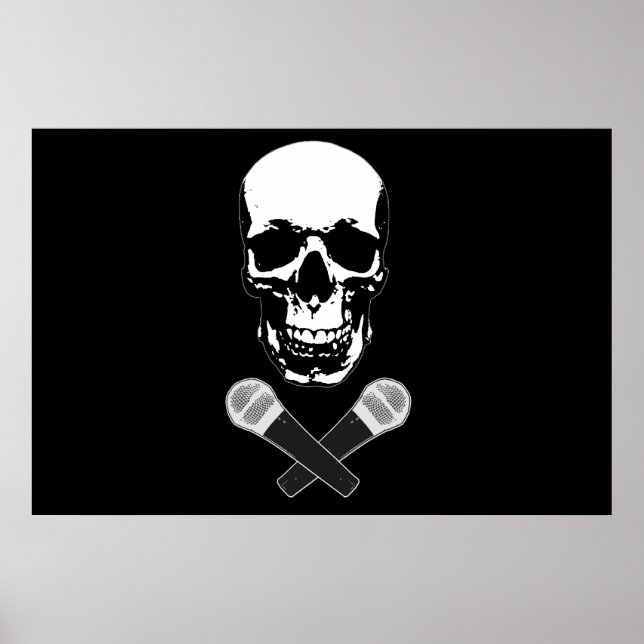 Jolly Roger on the Mic Poster (Framsidan)