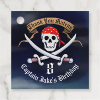 Jolly Roger Pirat Födelsedagsfest