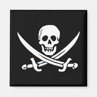 Jolly Roger Pirat Magnet