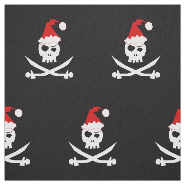 +{ Jolly Roger }+{ Pirat Santa }+ Tyg (Provkarta)