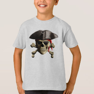 Jolly Roger Pirat Skull T-shirt