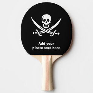 Jolly roger piratflagga pingisracket