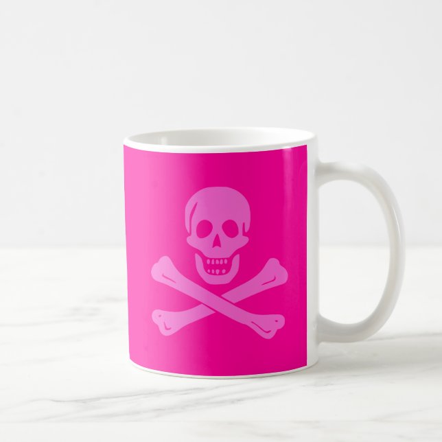 Jolly Roger rosor Kaffemugg (Höger)