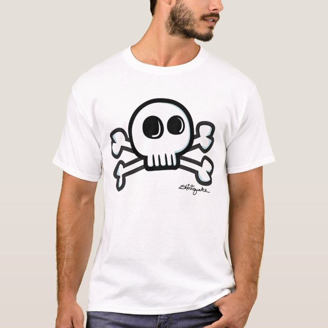 Jolly Roger - skalle och ben Tröja (Framsida)
