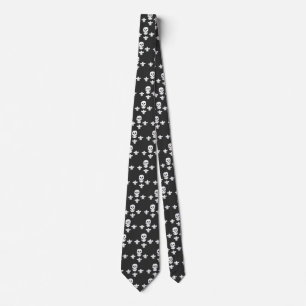 JOLLY ROGER SKULL OCH TRE LILIES FLAGGA SLIPS