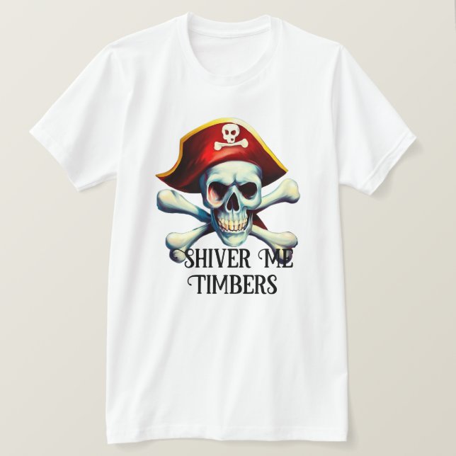 Jolly Roger T Shirt (Design framsida)