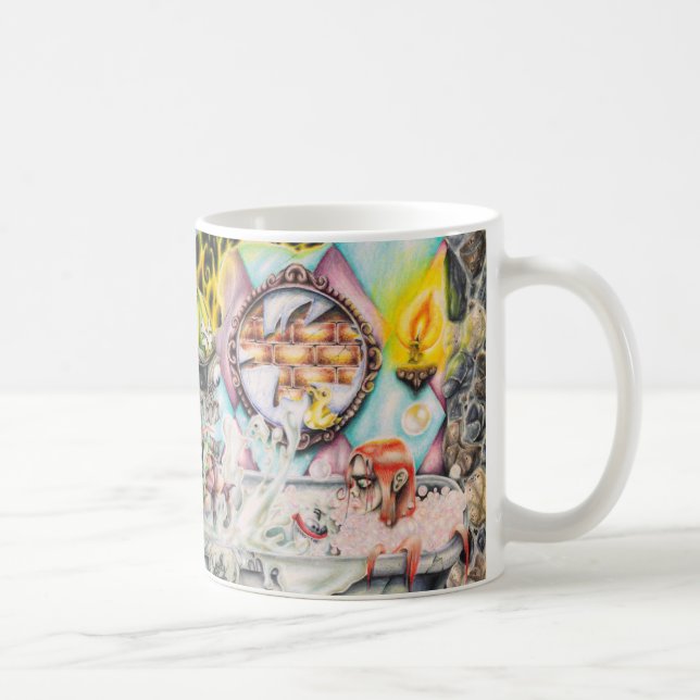 Jolly Roger the Ghost Pirat - Artwork Kaffemugg (Höger)