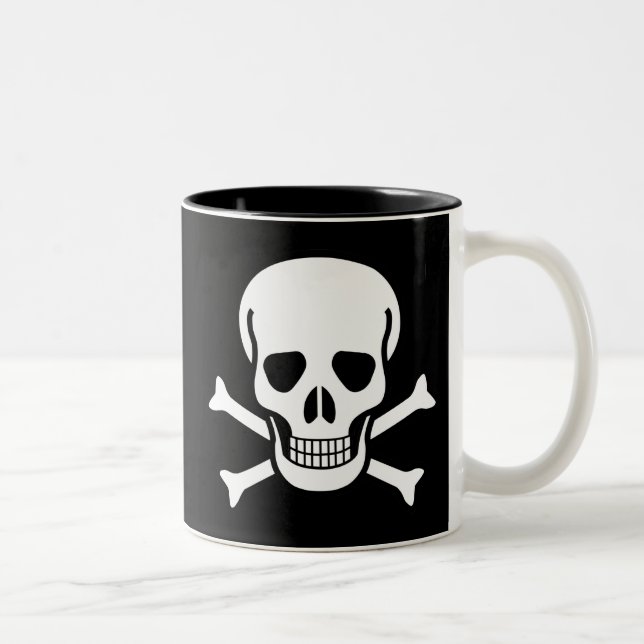 Jolly Roger Två-Tonad Mugg (Höger)