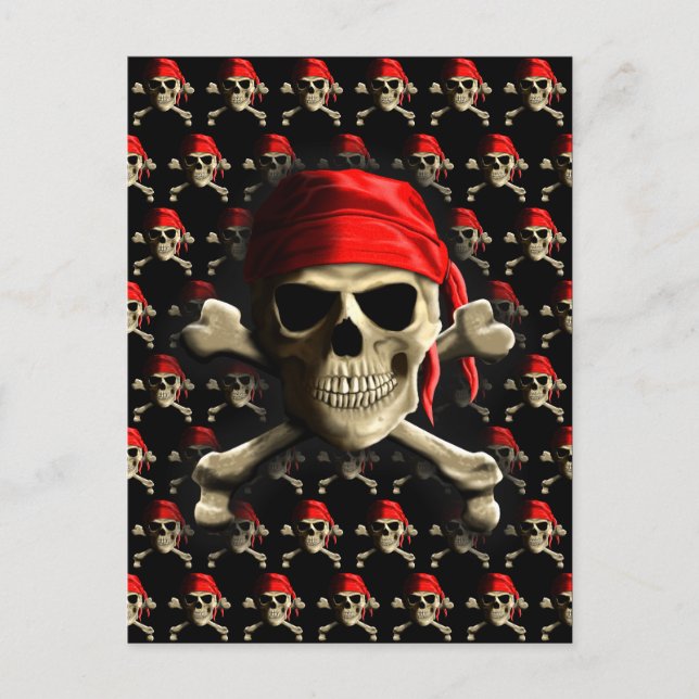 Jolly Roger Vykort (Framsida)