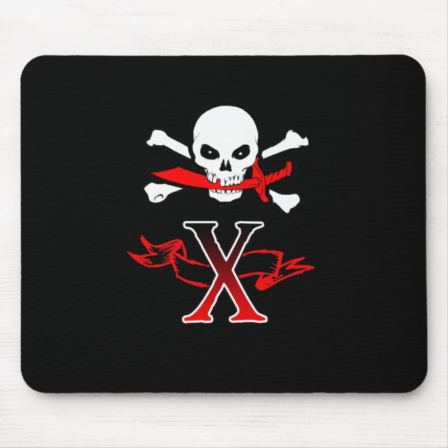 Jolly Roger X Monogram Initial Musmatta (Framsidan)