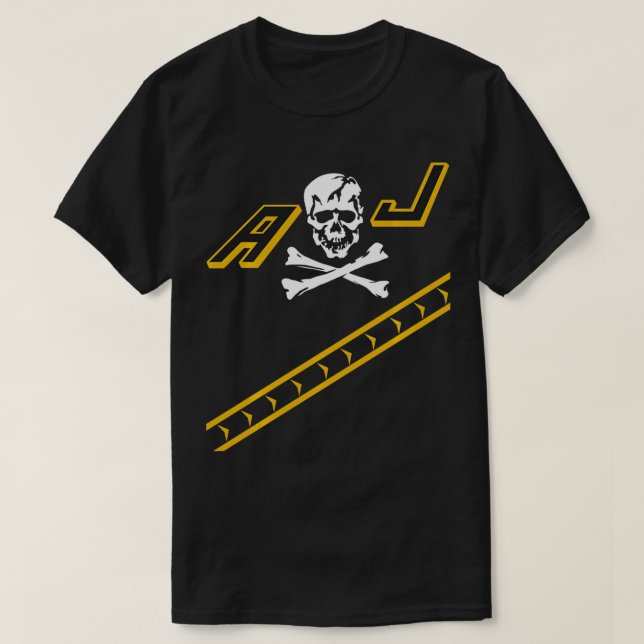 Jolly Rogers F14 Tomcat Airplane Tailflash Naval A T Shirt (Design framsida)