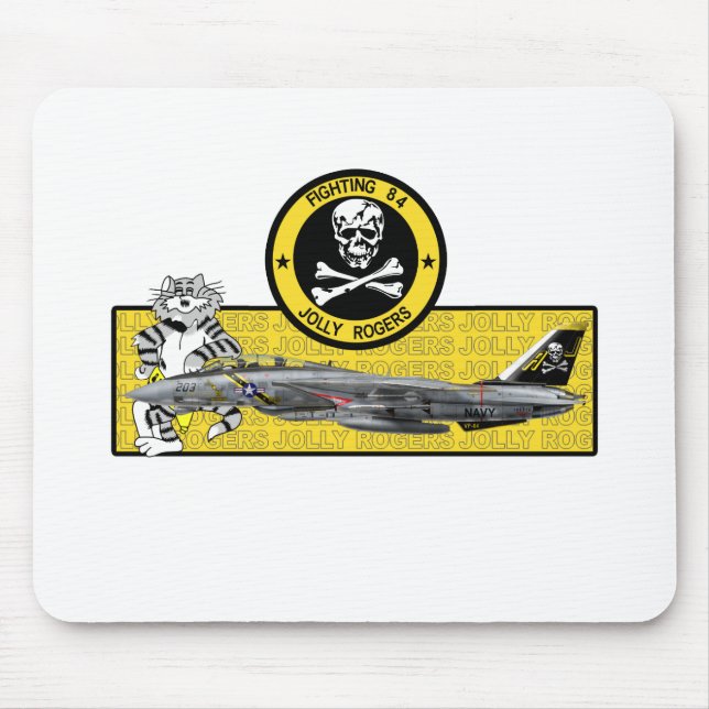 JOLLY ROGERS F-14 TOMCAT FÖR VF-84 MUSMATTA (Framsidan)