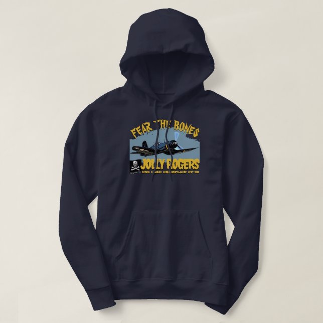 JOLLY ROGERS HOODIE (Design framsida)
