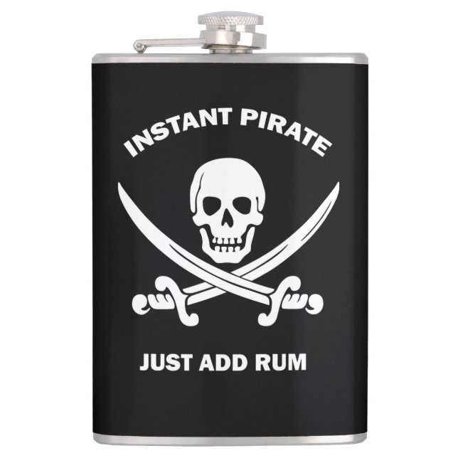 Jolly Rogers Instant Pirat Add Rum Fickplunta (Framsidan)