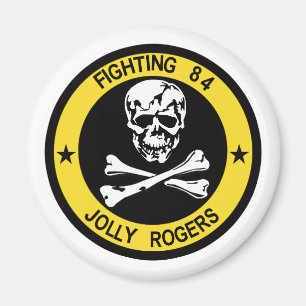 Jolly Rogers magnet för VF-84
