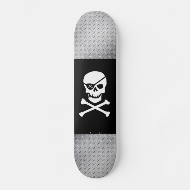 Jolly Rogers Skateboard Bräda 21,5 Cm (Framsida)