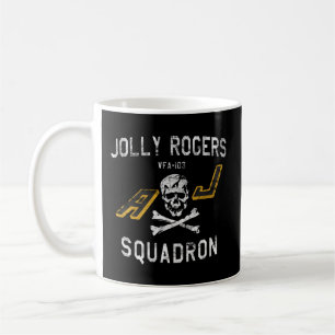 Jolly Rogers Strejka Fighter Squadron Vfa-103 Kaffemugg