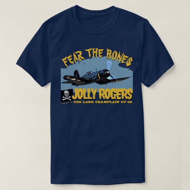 JOLLY ROGERS T SHIRT (Design framsida)