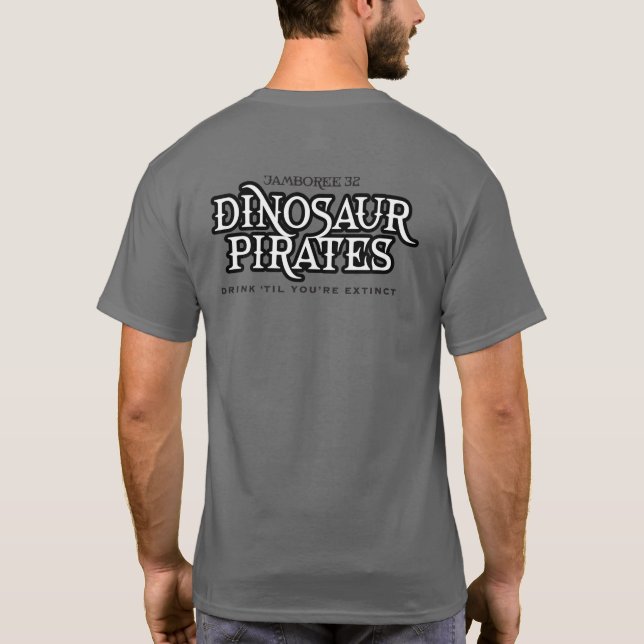 Jolly Rogersaurus T Shirt (Baksida)