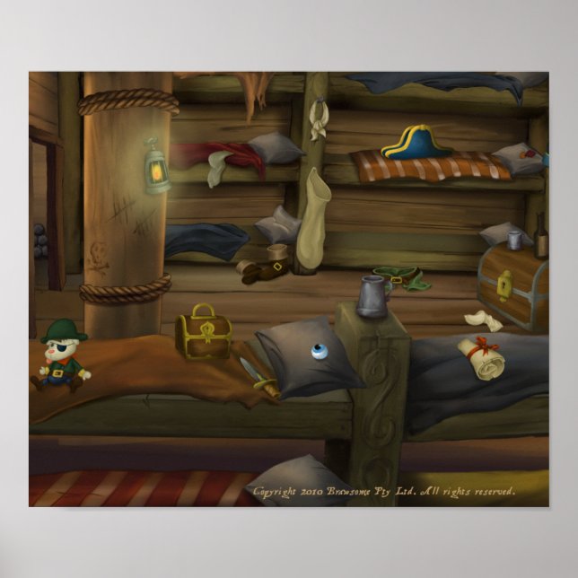Jolly Rover Poster (Framsidan)
