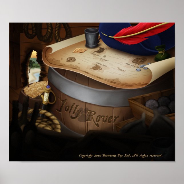 Jolly Rover Poster (Framsidan)