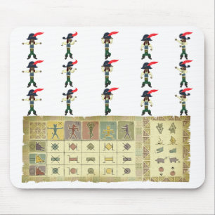 Jolly RoverVoodoo Cheatsheet Mousepad Musmatta