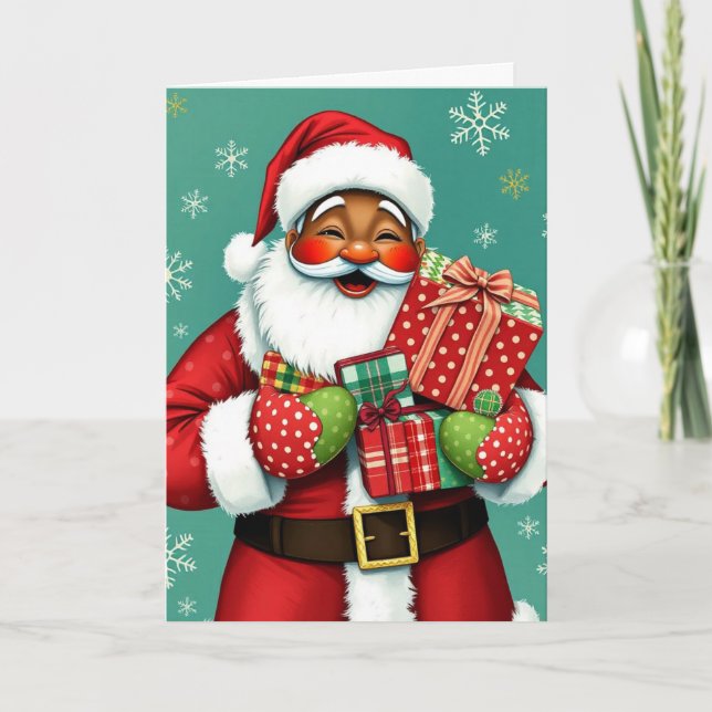 Jolly Santa Helgkort (Framsida)