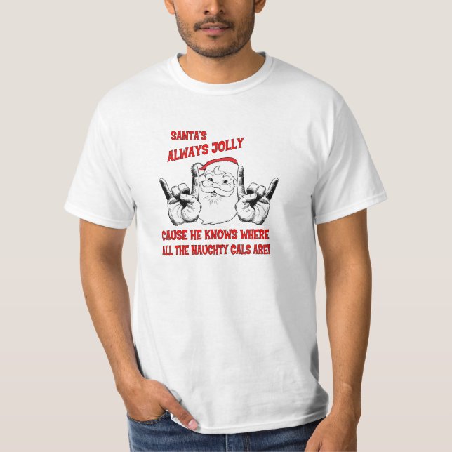 JOLLY SANTA SKJORTA TEE (Framsida)