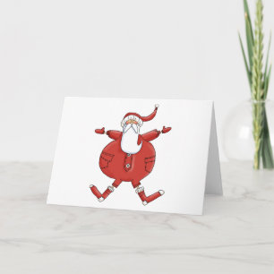 Jolly Santa T-shirts och Gifts Helgkort