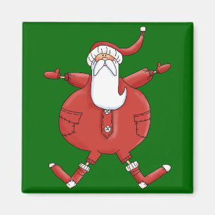 Jolly Santa T-shirts och Gifts Magnet