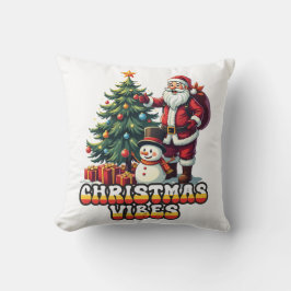 Jolly Santa Vibes Kudde