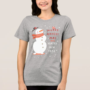 Jolly Snögubbe jul - Warm Önskemål T Shirt