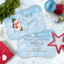 Jolly Snögubbe Julfest ID841