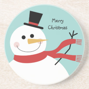 Jolly snögubbejul underlägg