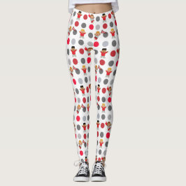 JollyKins Cheerleaders and Polka Dots Leggings