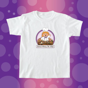 JollyKins Donut Worry BE Jolly (Lila) T-Shirt