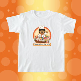 JollyKins Donut Worry BE Jolly (Orange) T-Shirt