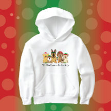 JollyKins Helgdag Hundar Hoodie
