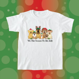 JollyKins Helgdag Hundar T Shirt