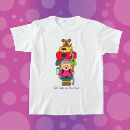 JollyKins Höga Svansar Tjej T Shirt